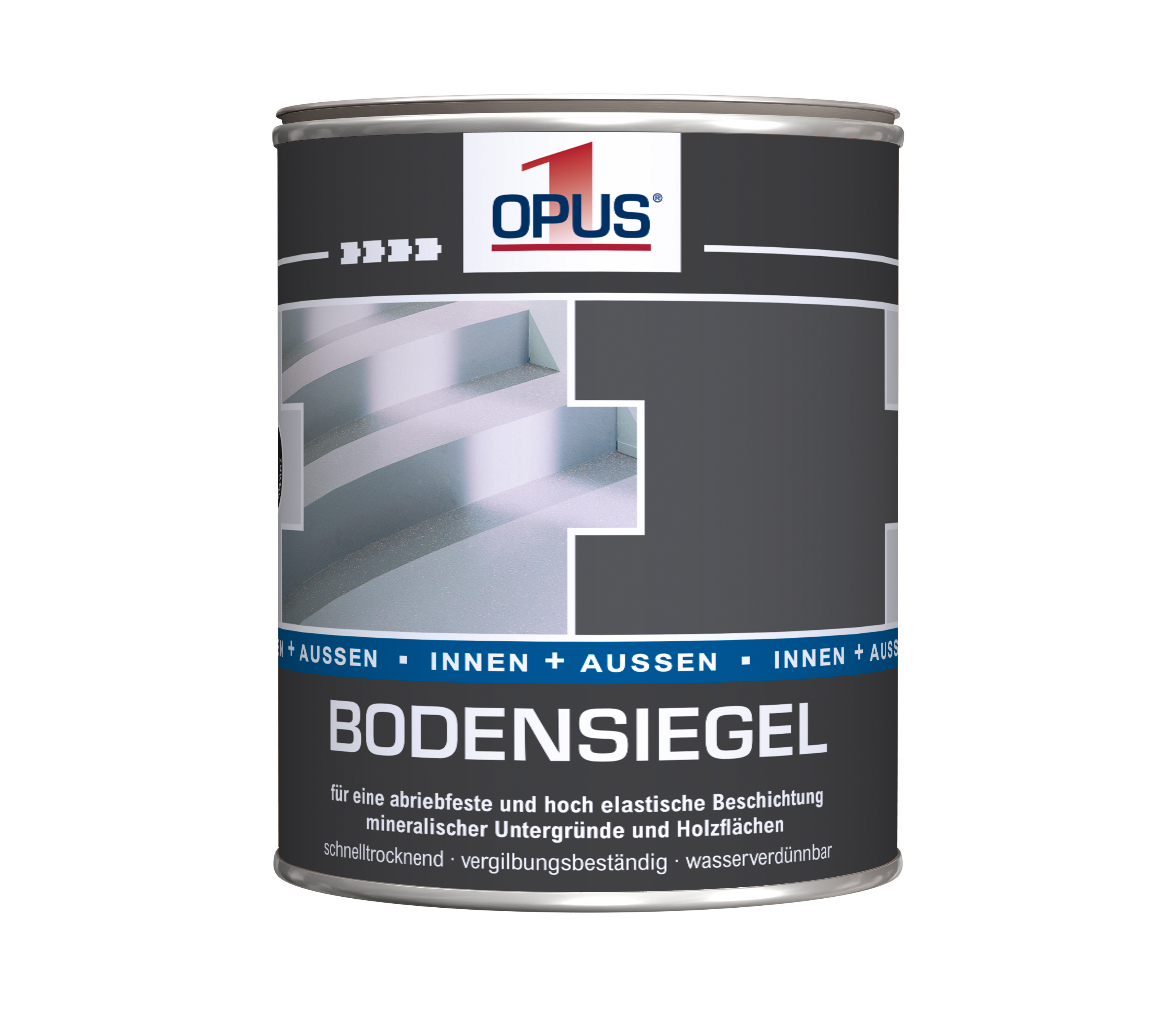 RÜHL FARBEN GMBH  DAW SE OPUS1 Bodensiegel sm betongrau 2,5L wasserverdünnbar