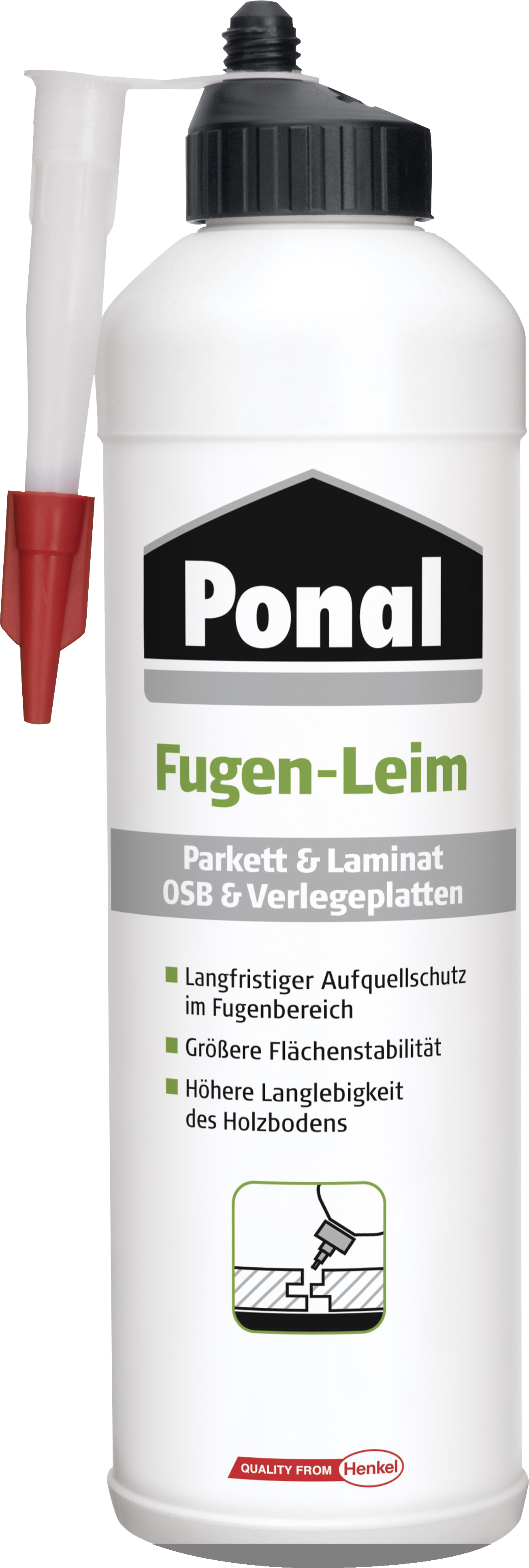 HENKEL - Ponal Parkett & Laminat Fugenleim 1kg 