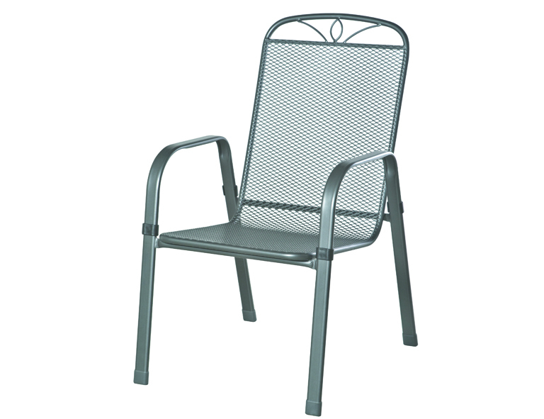 GAUTZSCH Elda Plus Stapels. e-grau Streckmetall SienaMig