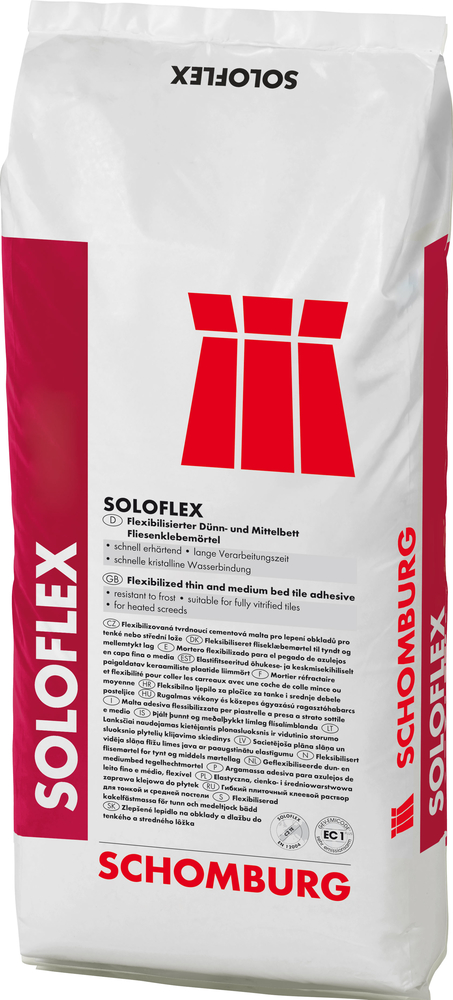SCHOMBURG SOLOFLEX Flexkleber grau 25kg 