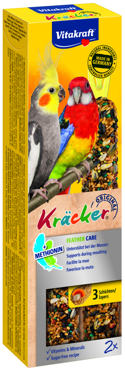VITAKRAFT Kräcker Feather Care 2er GS 