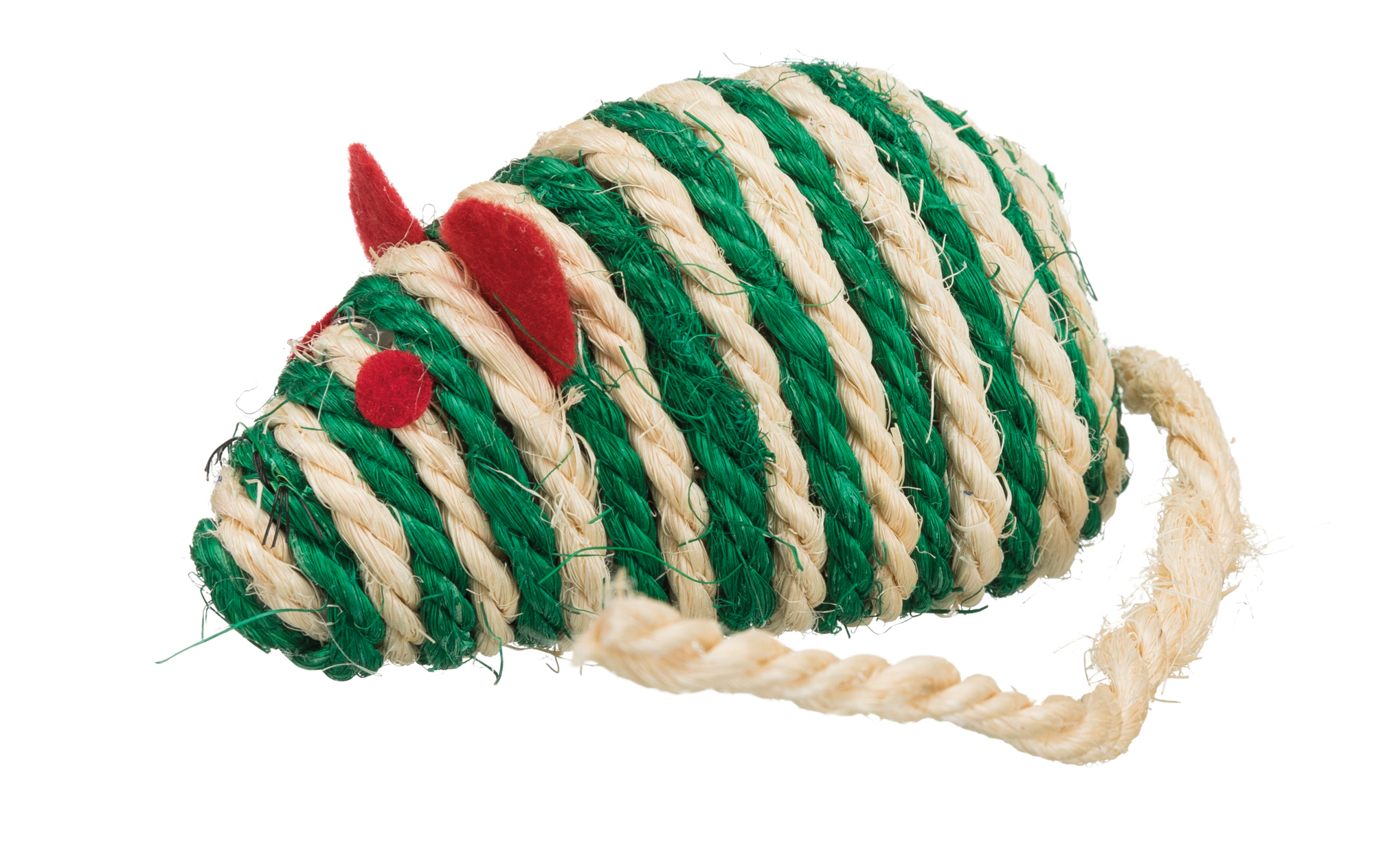 TRIXIE HEIMTIERBEDARF Sisal-Maus mit Catnip 10cm Katze