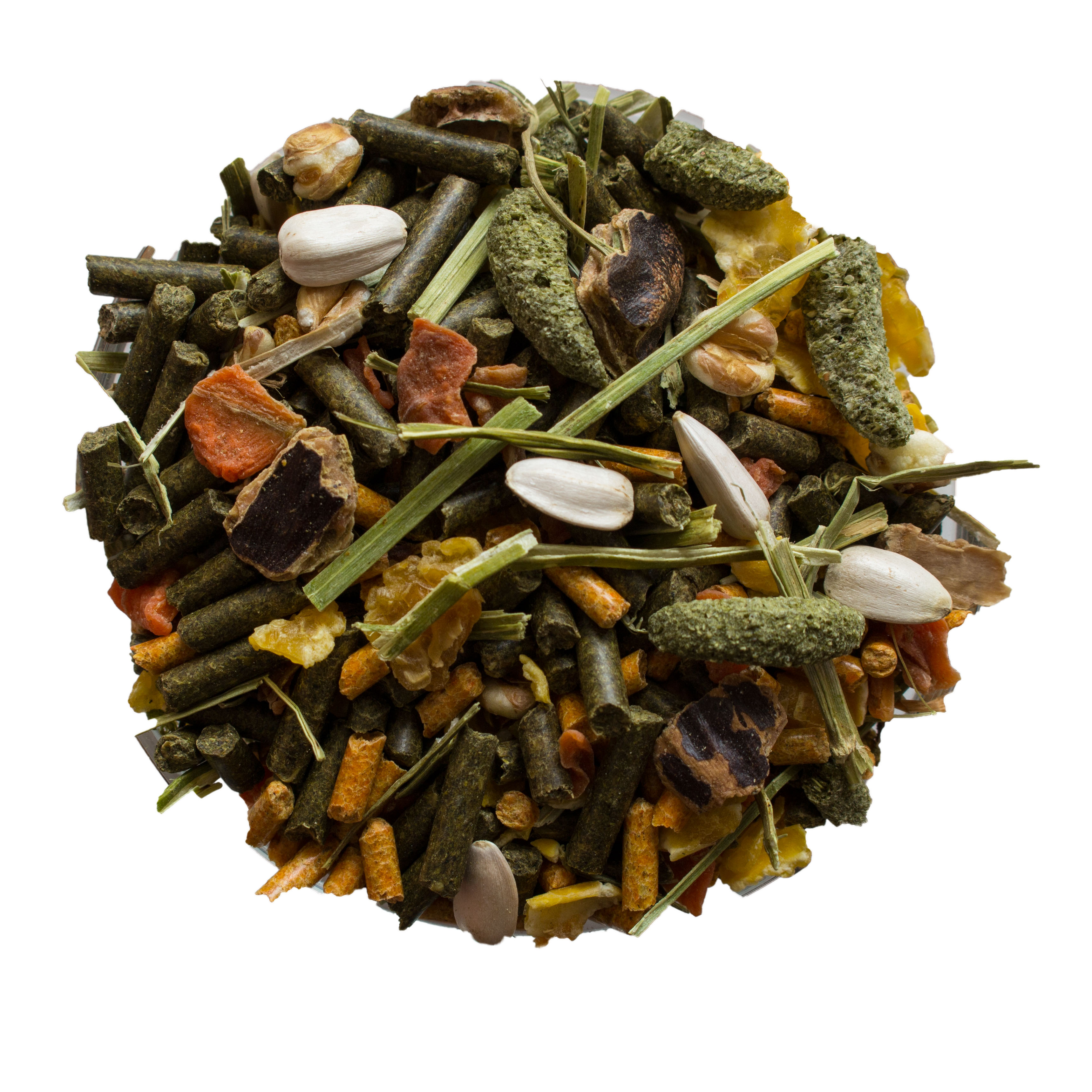 Zwergkaninchen Menü 800g ROSENLÖCHER - Zwergkaninchen Menü 800g hochwertiges Alleinfutter