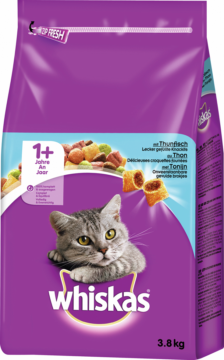BTG BETEILIGUNGS GMBH Whi Trocken Adult 1+ mit Thunfisch 3,8kg 