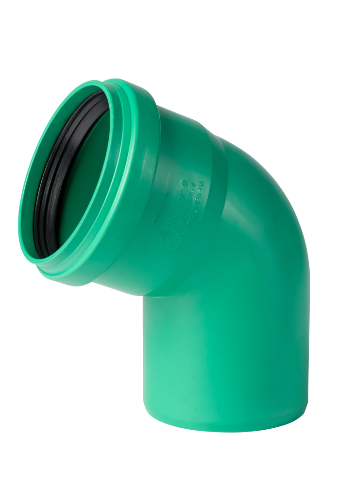 GEBR. OSTENDORF KUNSTSTOFFE KG2000 KGB-Bogen DN/OD 110 67° DIN EN 14758