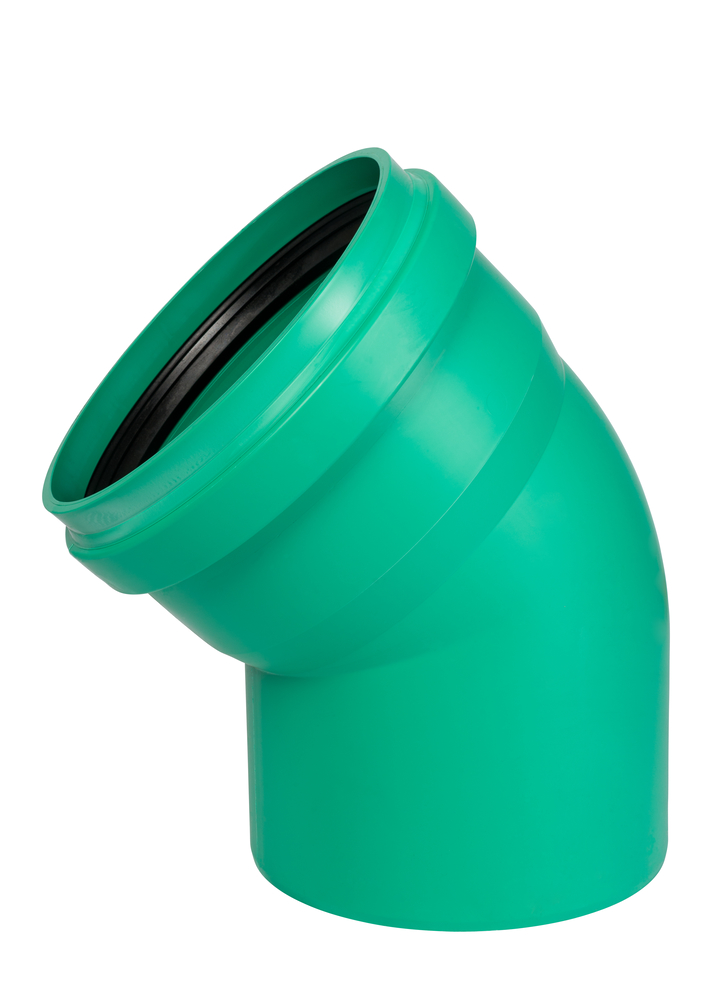GEBR. OSTENDORF KUNSTSTOFFE KG2000 KGB-Bogen DN/OD 315 45° DIN EN 14758