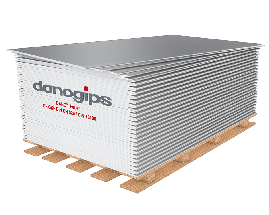 DANOGIPS Feuerschutzpl.DF/GKF 2500x1250x12,5mm DANO Feuer, HRAK