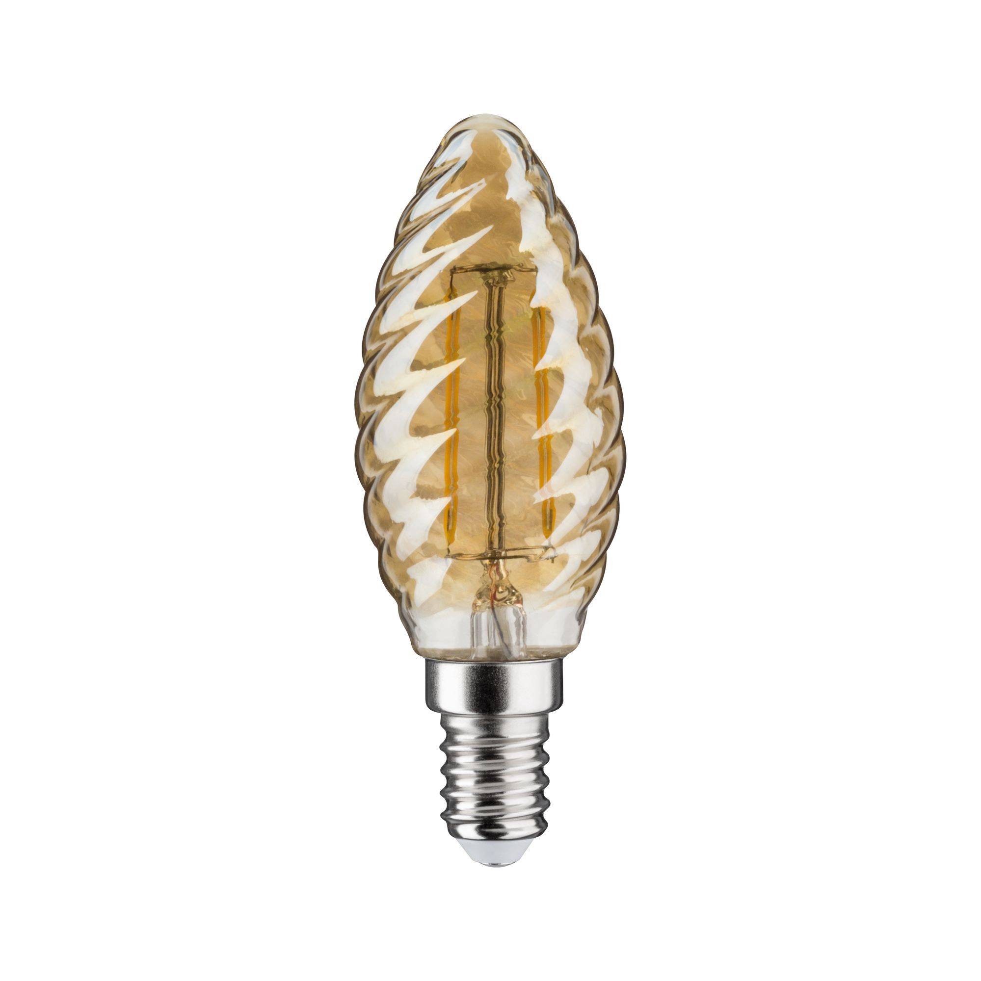 PAULMANN Leuchtmittel Kerze ged LED 2,6W E14 gold 260lm, 2500K, 230V