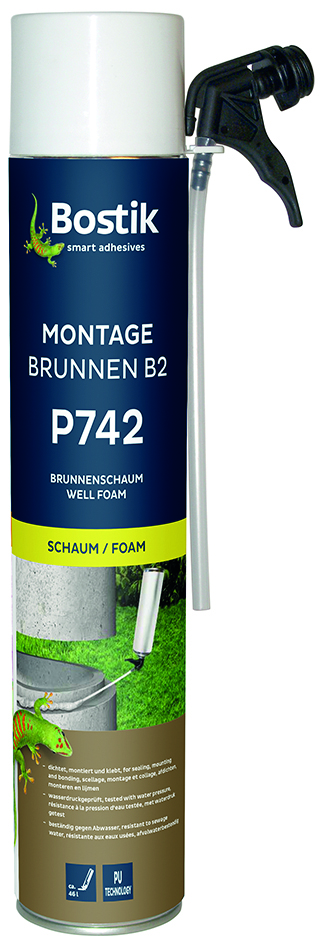 BOSTIK GMBH Montage Brunnen B2 P742 1K 750ml PU-Schaum