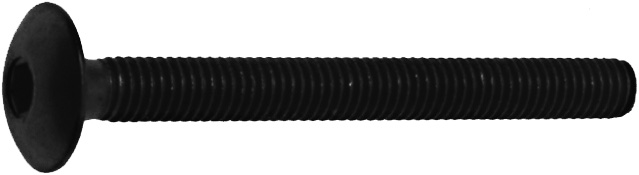 HSI Möbelverbinder Flako Eisen brüniert M6x60 mm (PG R)