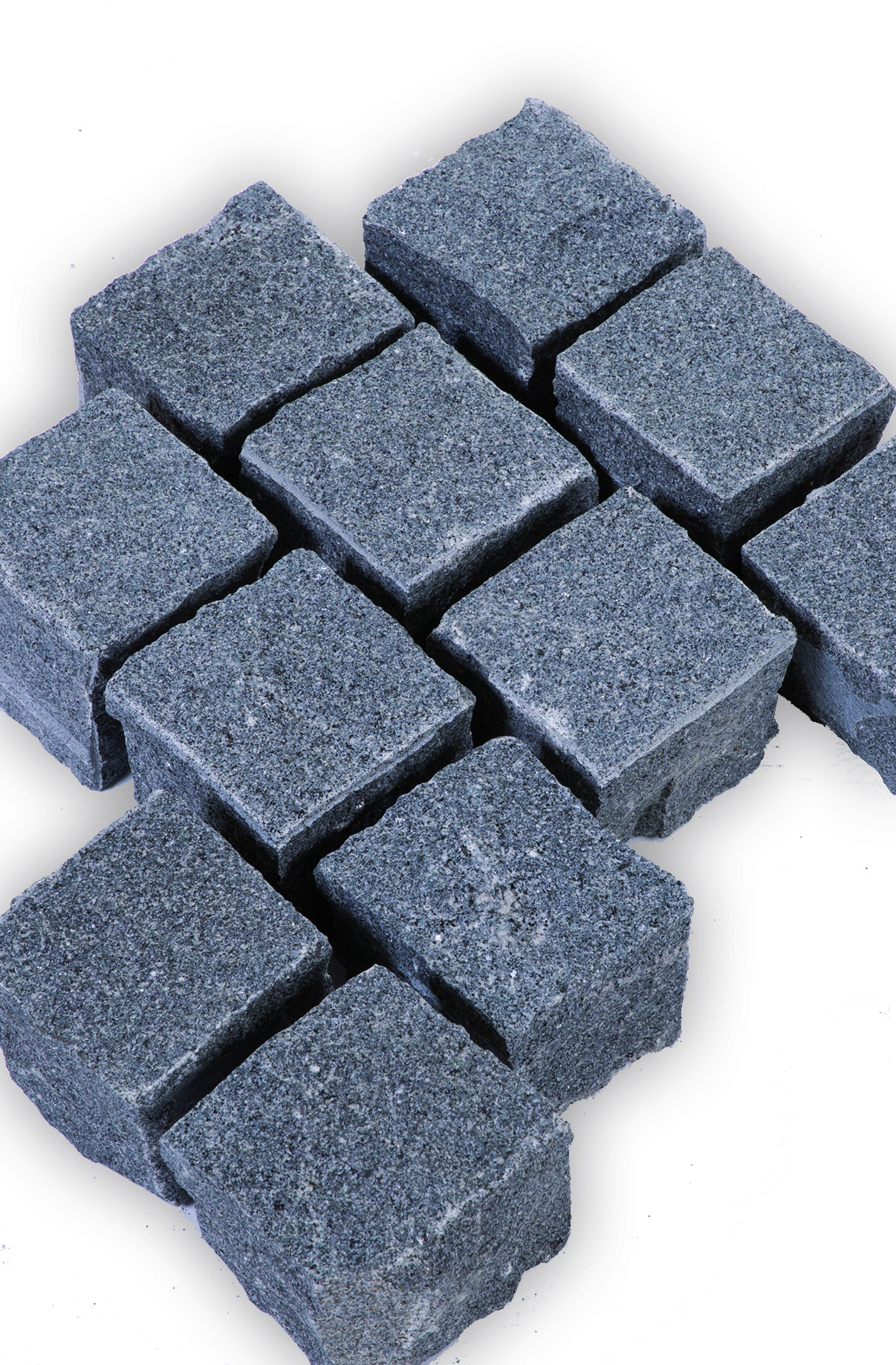 SELTRA NATURSTEINHANDEL GMBH ZENTRALE -  Pflaster GALA RUSTIQUE 9x9x9cm anthrazit Granit China