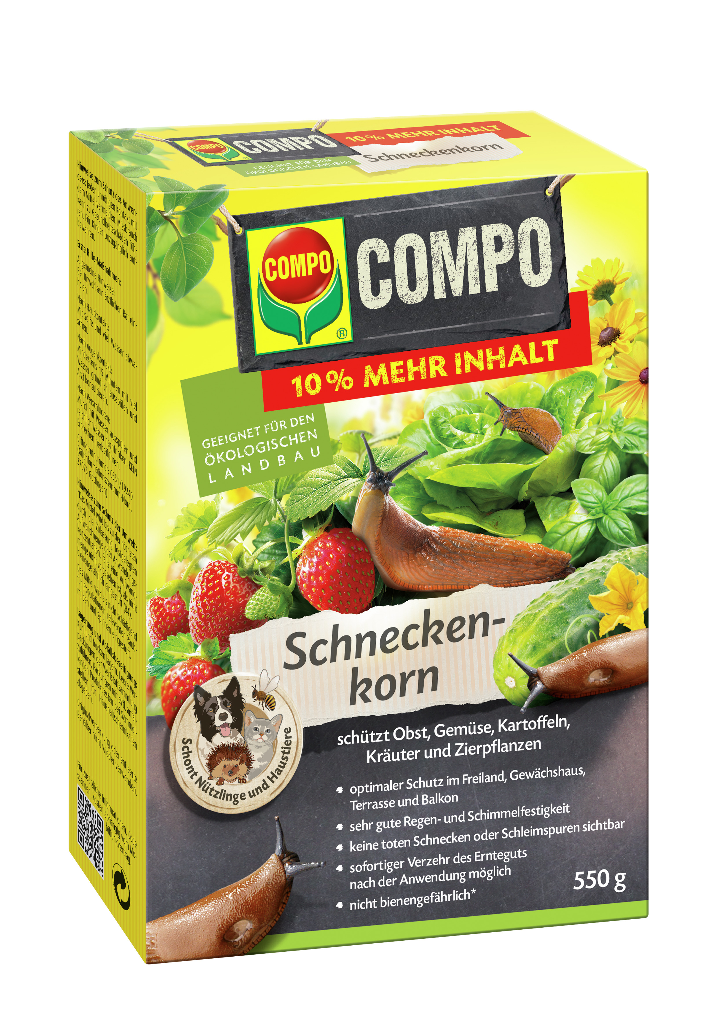 COMPO COMPO Bio Schneckenkorn 550g Compo EREG
