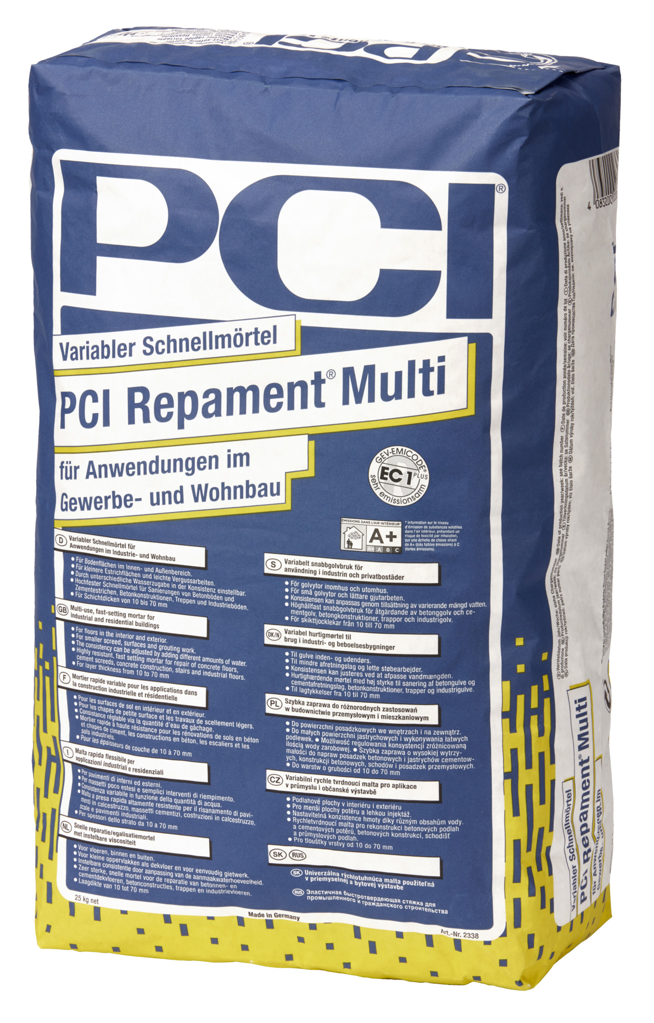 ZL OST PCI Repament Multi grau 25kg Reparaturmörtel