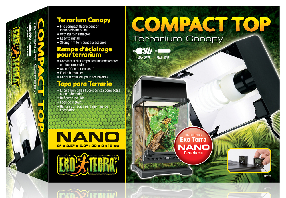 HAGEN DEUTSCHLAND GMBH & CO KG Ex Compact Top Nano 20x9x15cm Exo Terra