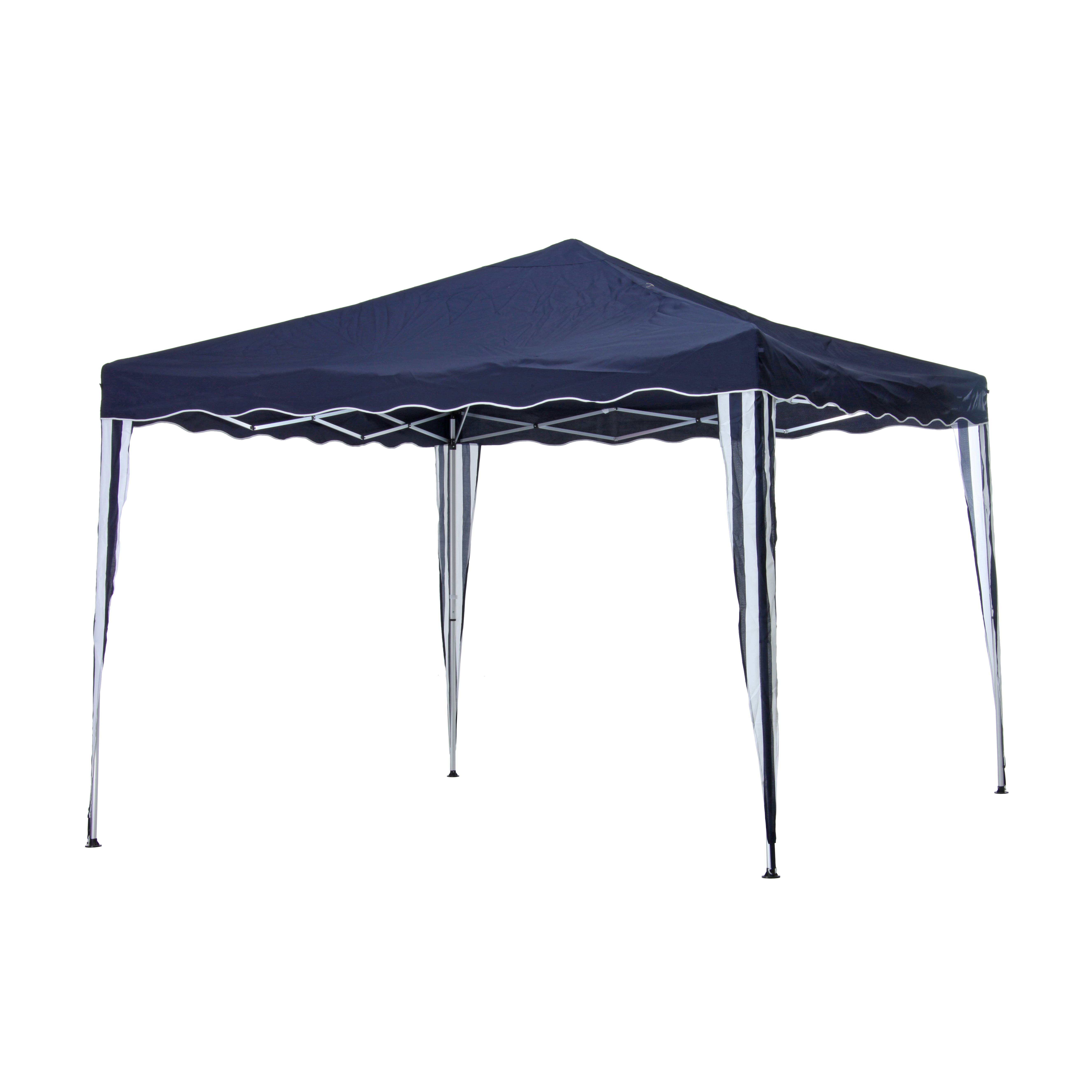 HAUSHALT INTERNATIONAL IM-U.EX Faltpavillon 3x3m Stahl blau 