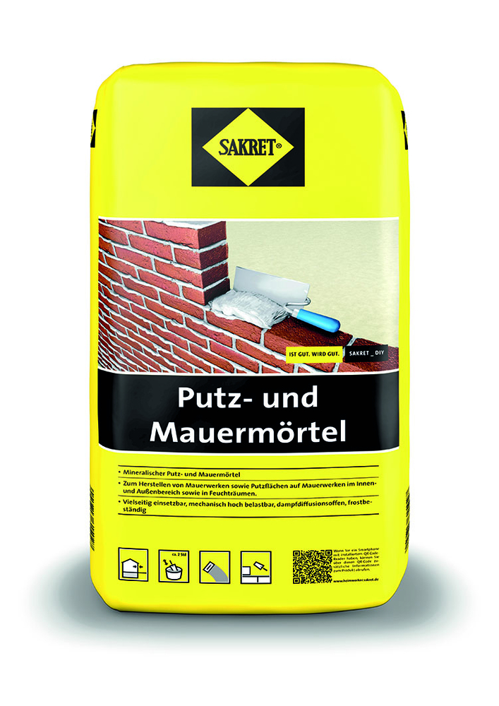 SAKRET Putz und Mauermörtel 25 kg 