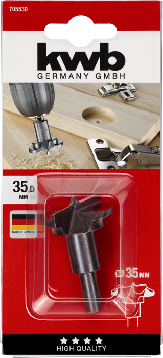 KWB BURMEISTER Scharnierloch-Bohrer 35mm kwb DIY