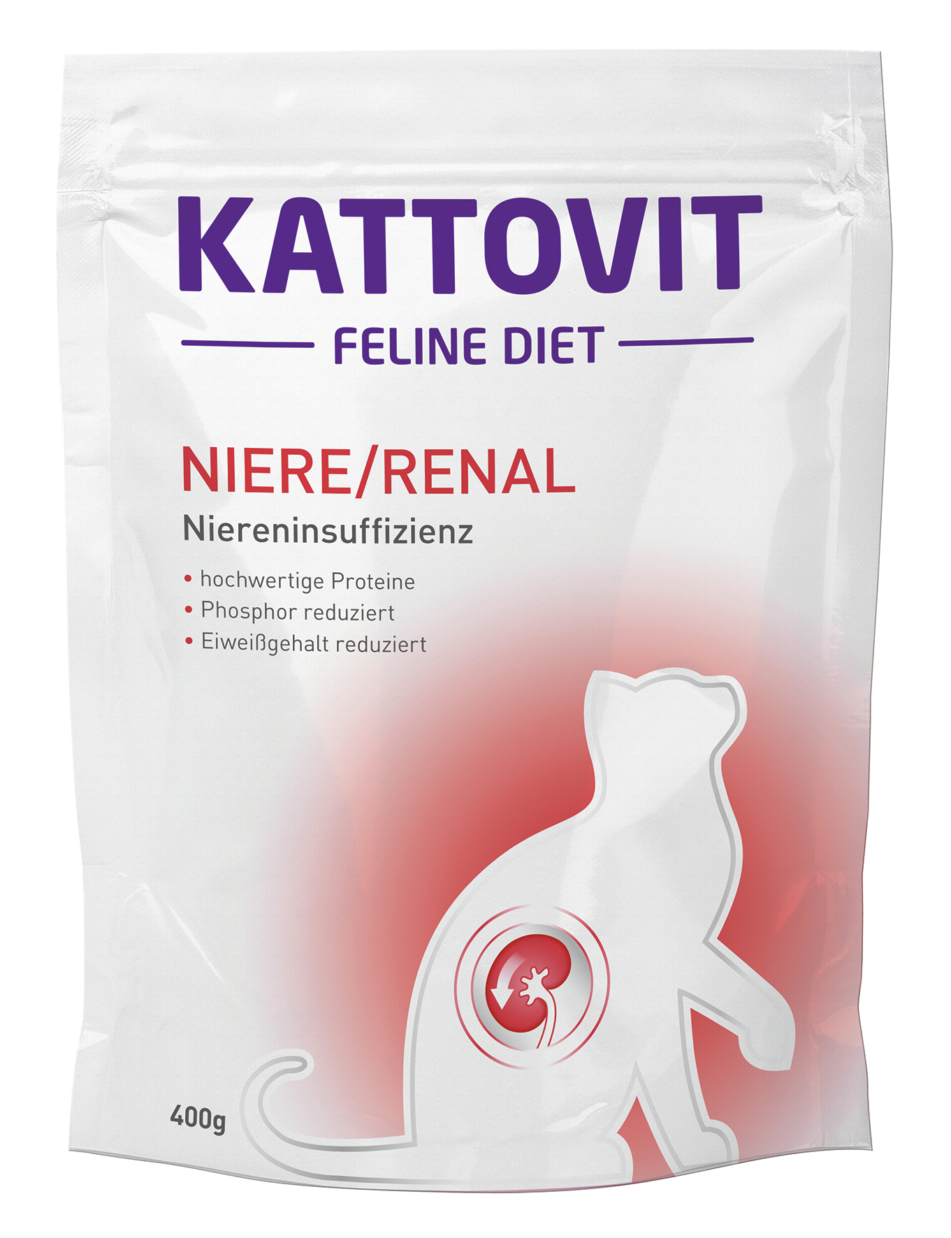 BTG BETEILIGUNGS GMBH Fin Kattovit Fel.Diet Niere/Renal 400g 