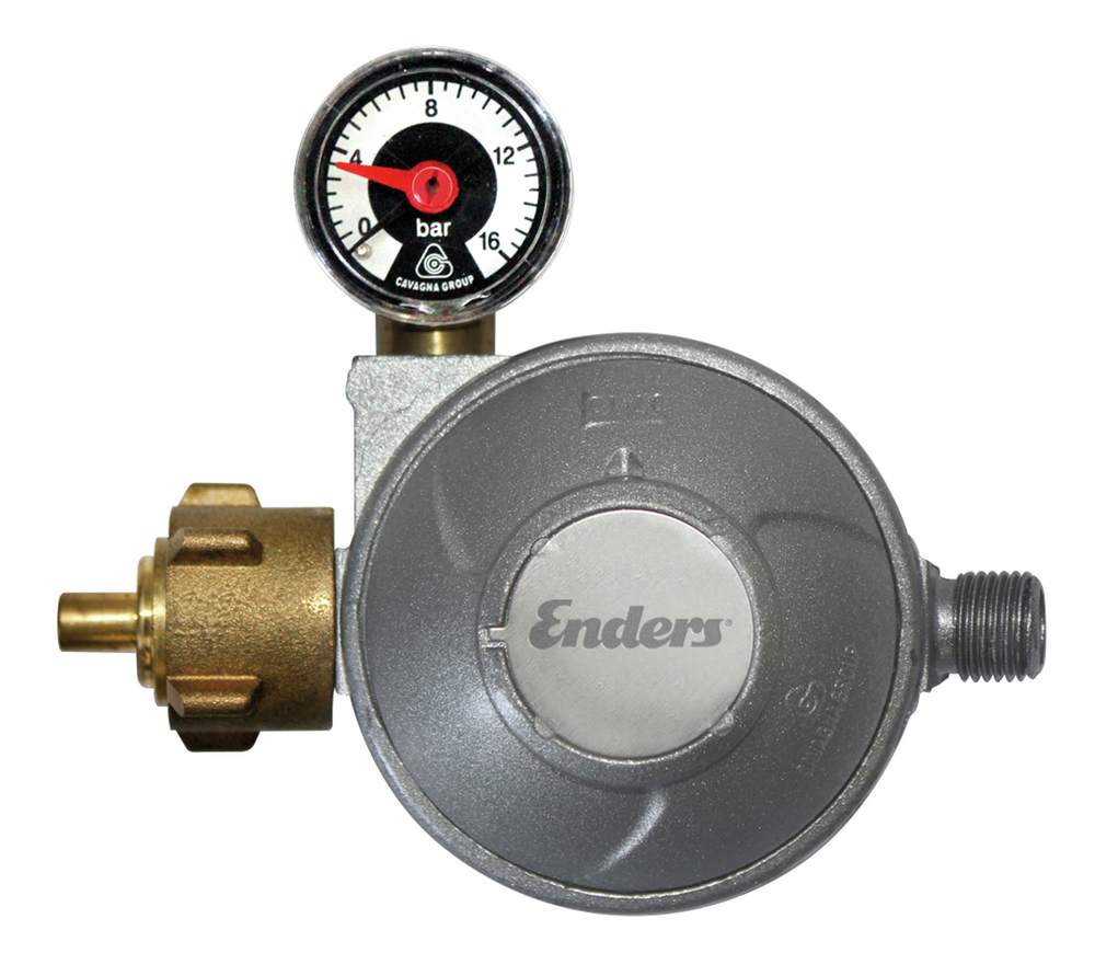 ENDERS COLSMAN AG - WERDOHL Gasdruckregler 1,5 KG/h m. Manometer 