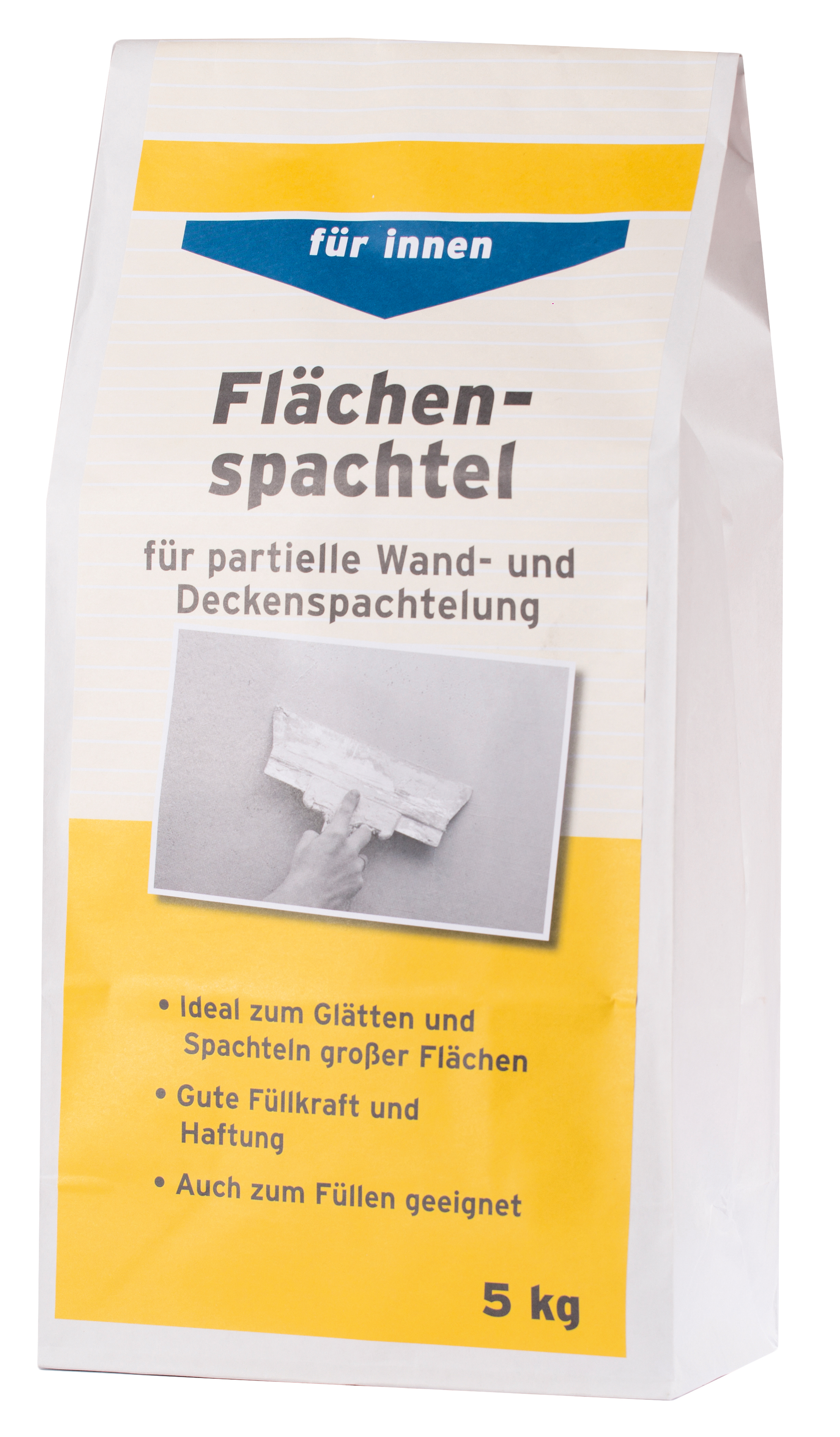KRAUTOL Flächenspachtel innen Pulver 5kg 