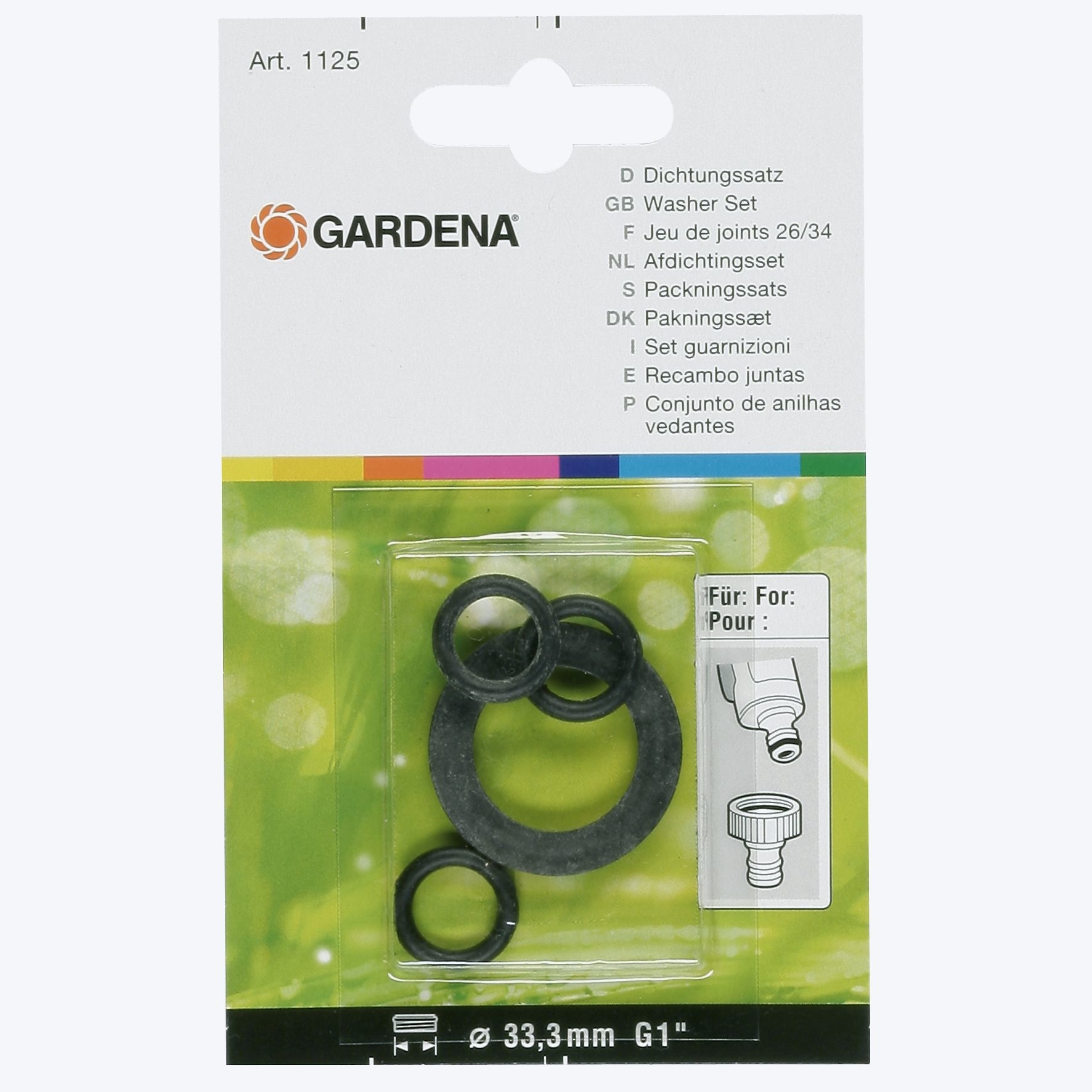 GARDENA SB-Dichtungssatz für Art.-Nr. 902 Green Tower