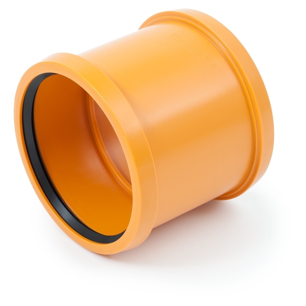 REHAU AWADUKT PP SN10/16 KGMM DN250 Doppelsteckmuffe