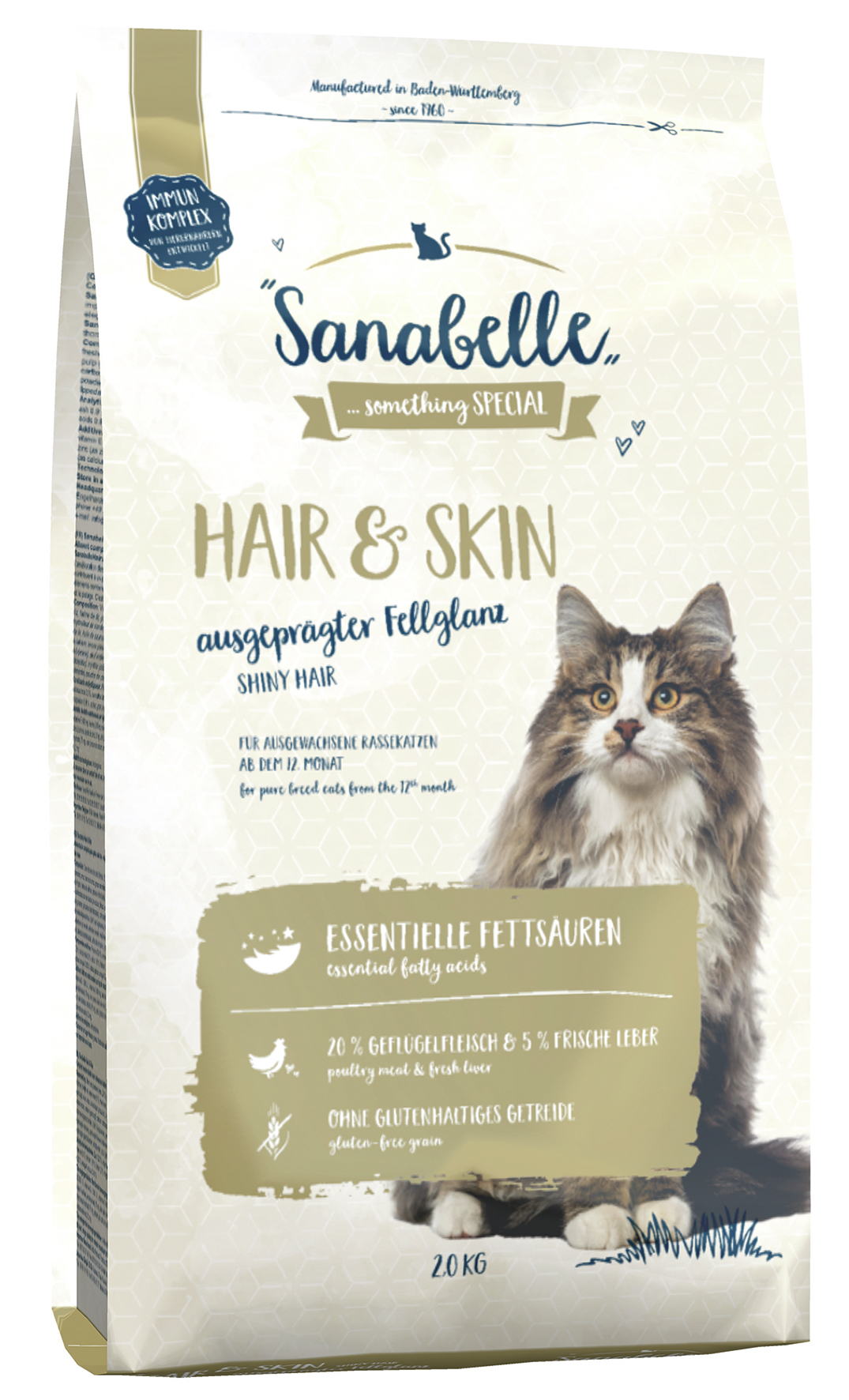  - MÜNSTER Bos. Cat Sanabelle Hair&Skin 2 kg 