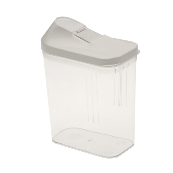 Schüttdose Paola weiß 0,75l KEEEPER Schüttdose Paola weiß 0,75l 10,5x5,5x17cm