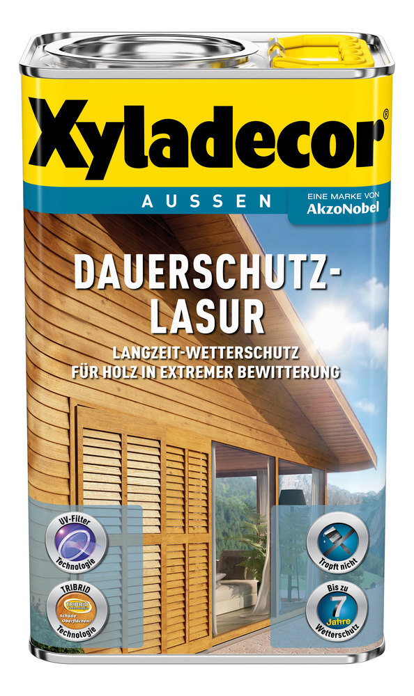 AKZO NOBEL DECO Xyladecor Dauerschutz-Lasur pine 0,75L Xyladecor neue Rezeptur