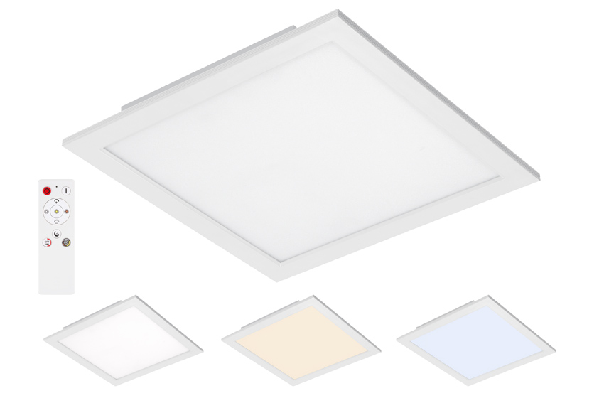 BRILONER LEUCHTEN GMBH - BRILON LED Panel CCT 1xLED/16W dimmbar weiß 1.600lm 295x295x49mm