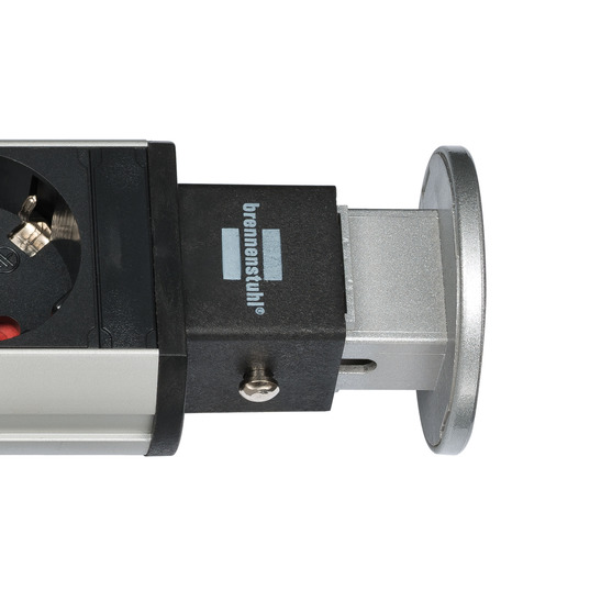BRENNENSTUHL Tischsteckdosenleiste 3-fach 2m 2xUSB H05VV-F3G1.5