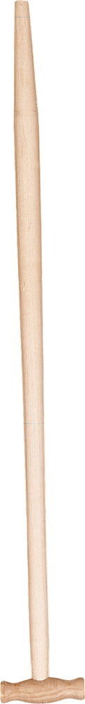 TRIUSO Spatenstiel Esche T-Griff 95 cm passend zum Idealspaten