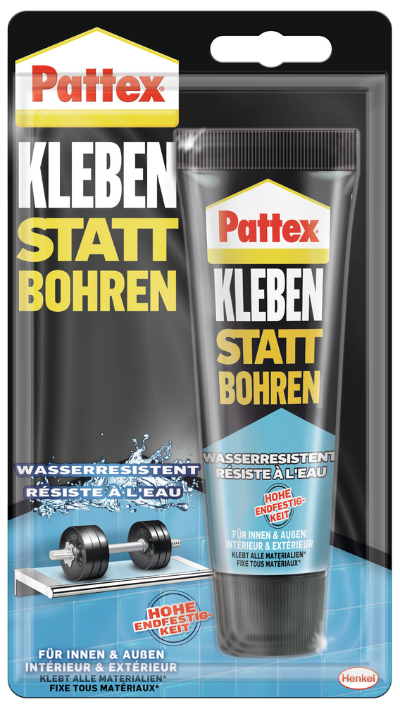 HENKEL - Pattex Kleben statt Bohren 142g weiß wasserresistent