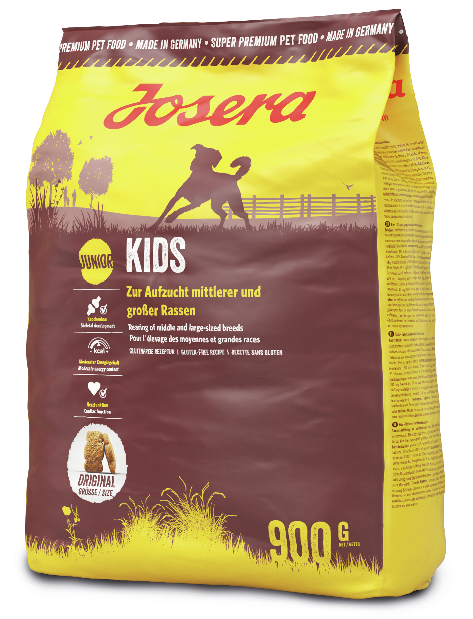 GRUNER Josera Kids 900g Hundefutter Super Premium - KEINE DISPO