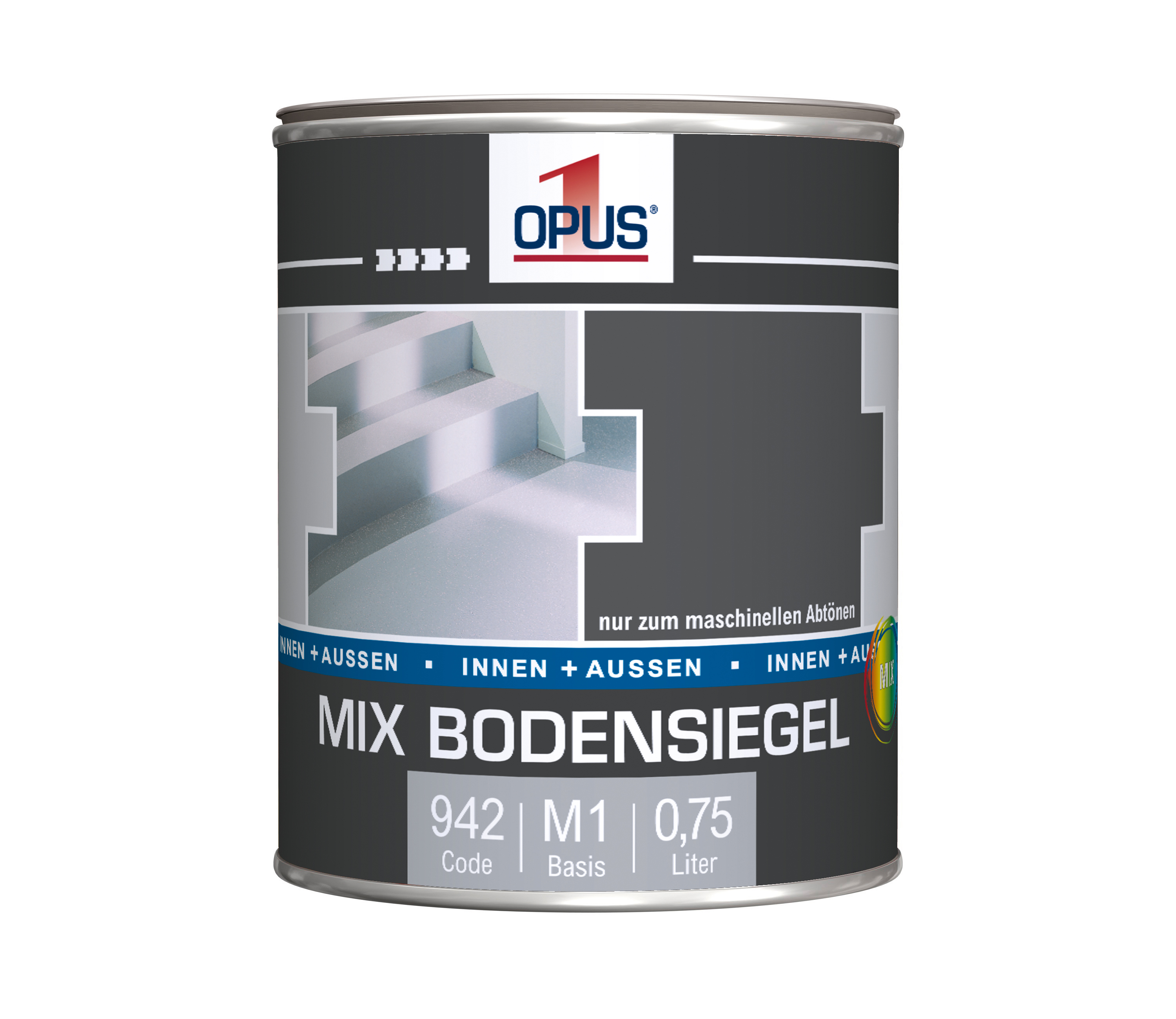 RÜHL FARBEN GMBH  DAW SE OPUS1 Bodensiegel Mix B3 0,75L Basenmaterial Farbstudio