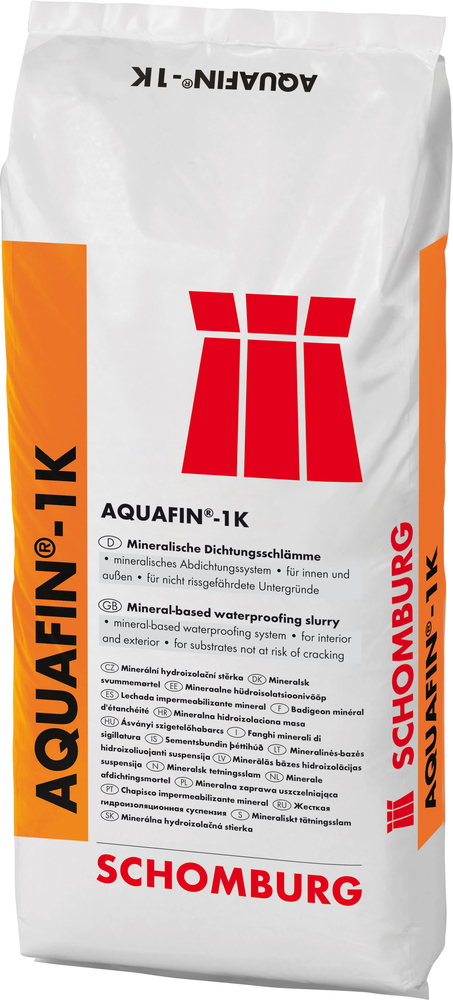 SCHOMBURG AQUAFIN 1K Dichtungsschlämme starr 25kg 