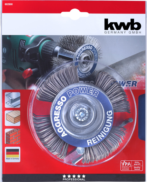 KWB BURMEISTER Reinigungs-Bürstensatz Agg. Power 3-tlg. Ø110 mm kwb DIY