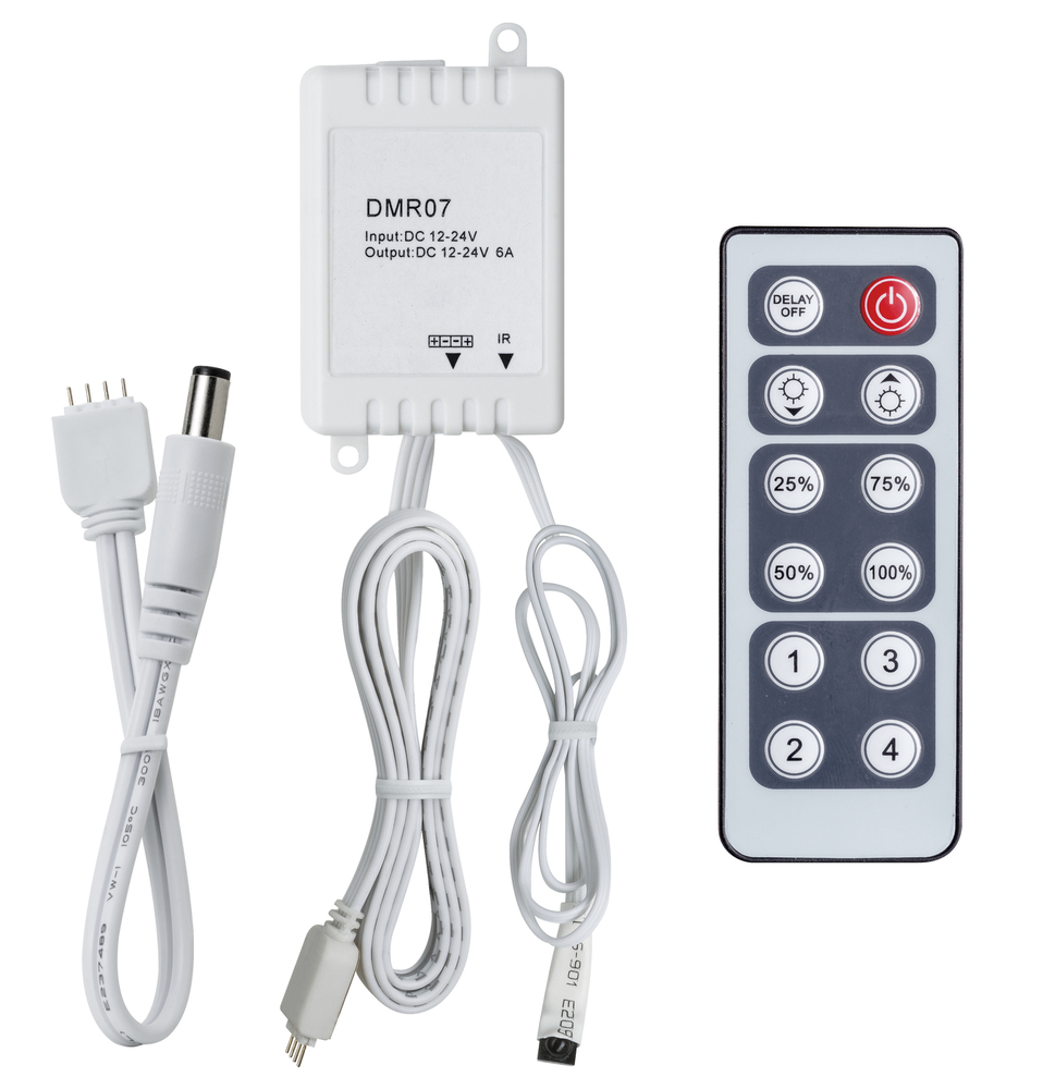 PAULMANN Stripe Controller YourLED Dimm/Switch mit IR Fernbedienung Kunststoff