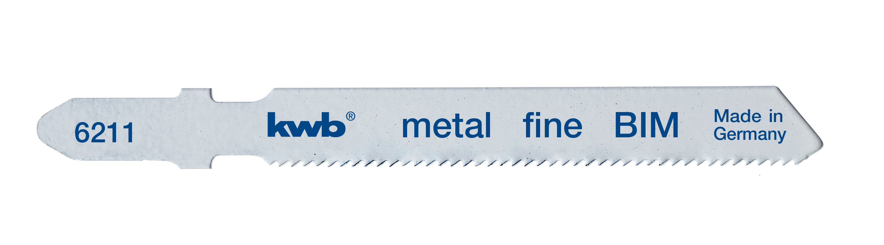 KWB BURMEISTER Stichsägeblätter BiM Metall fein 77 mm (5 Stück) kwb Premium