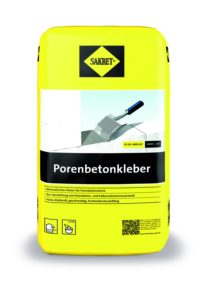 SAKRET Porenbetonkleber 10 kg 