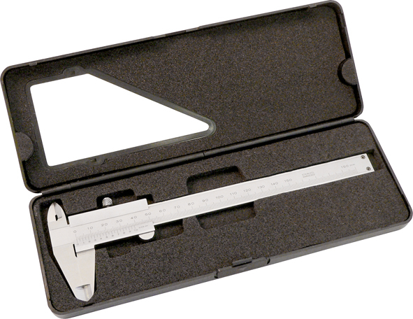 TRIUSO Meßschieber Hobbyline 0-150 mm mit Feststellmechanismus
