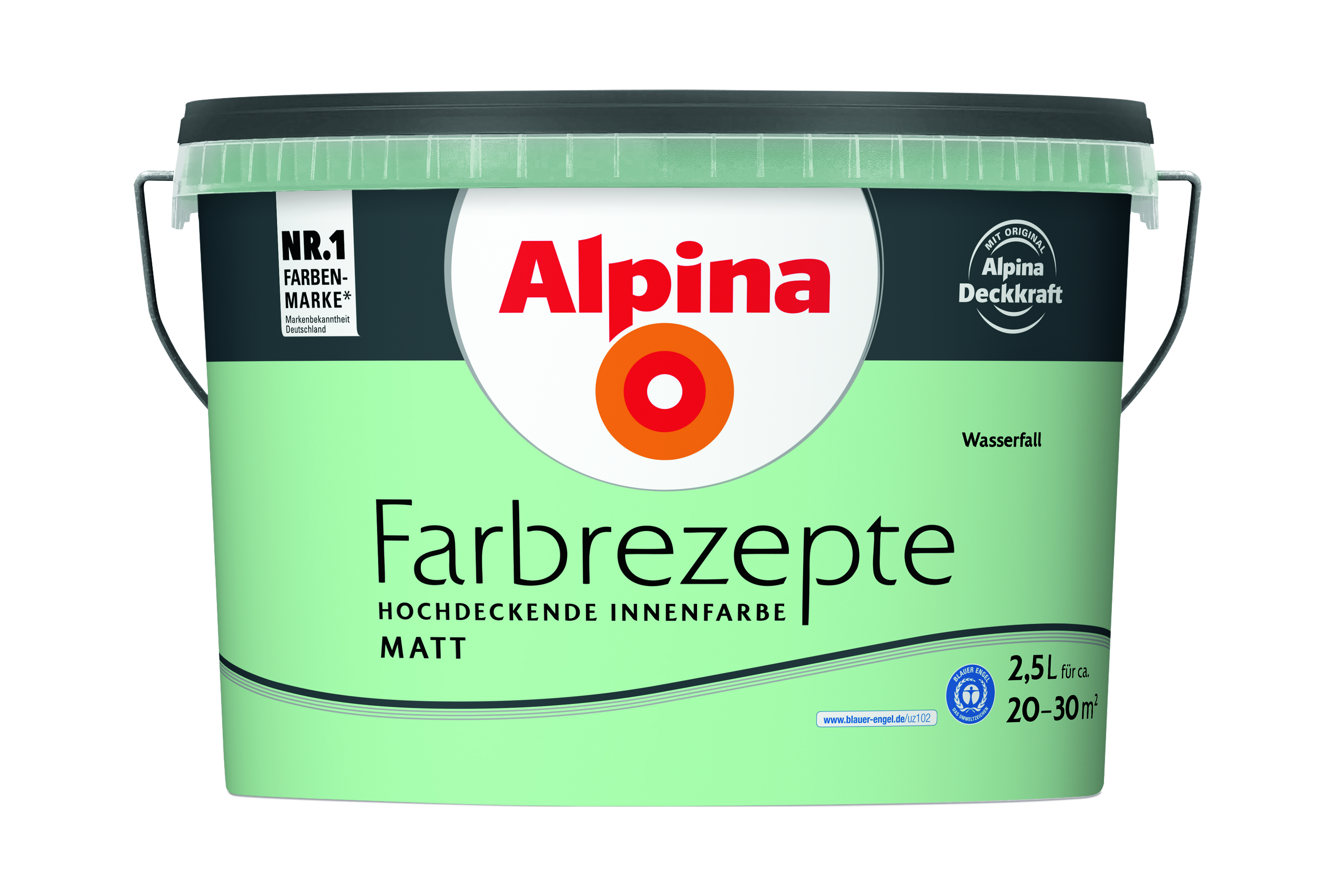 ALPINA FARBEN Wandfarbe Farbrezepte Wasserfall 2,5L 