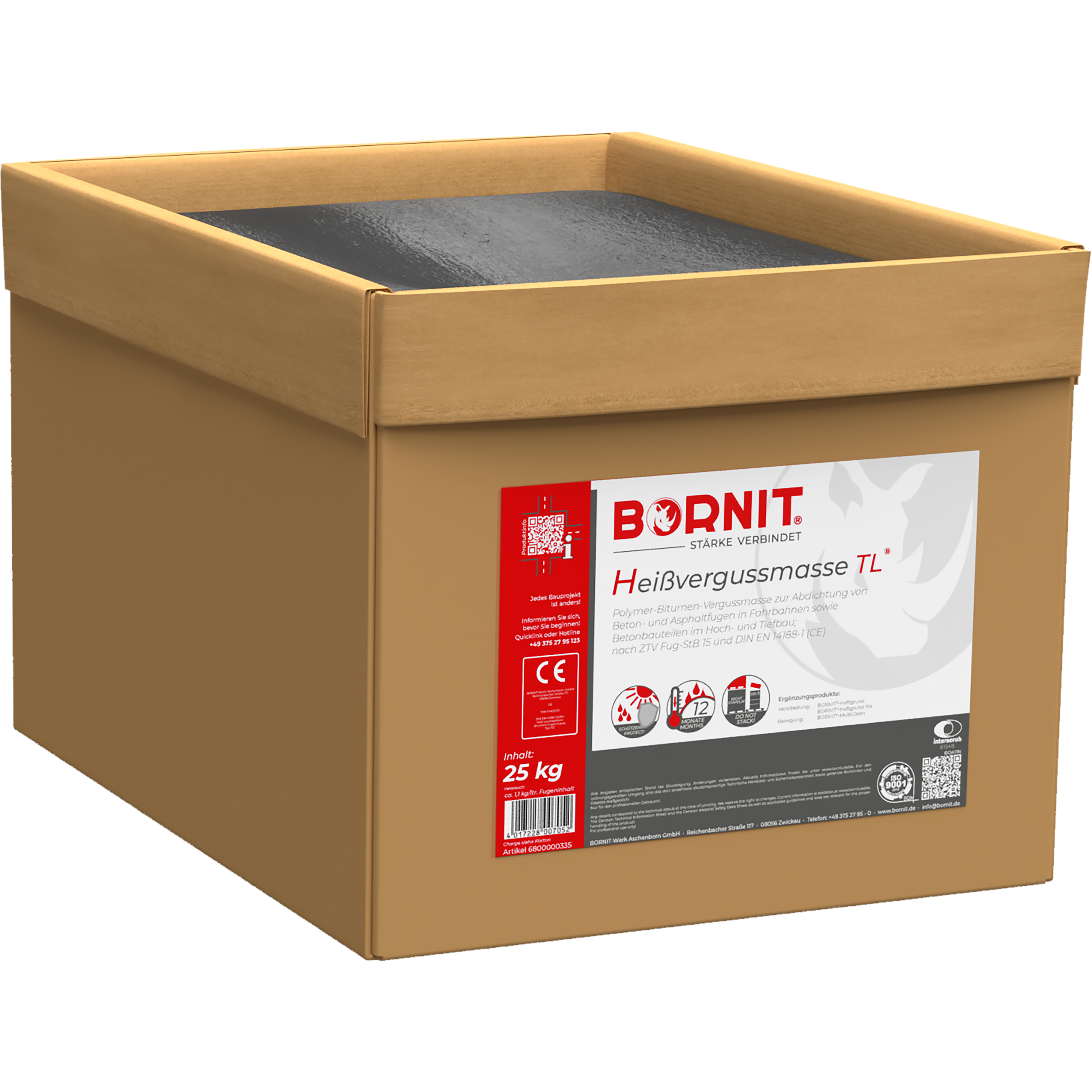 BORNIT Bornit Heißvergußmasse TL 25kg 