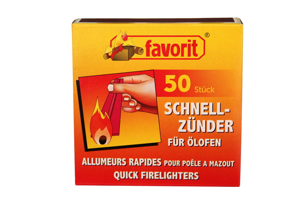 ALSCHU Favorit Ölofen-Schnellanzünder 50er 