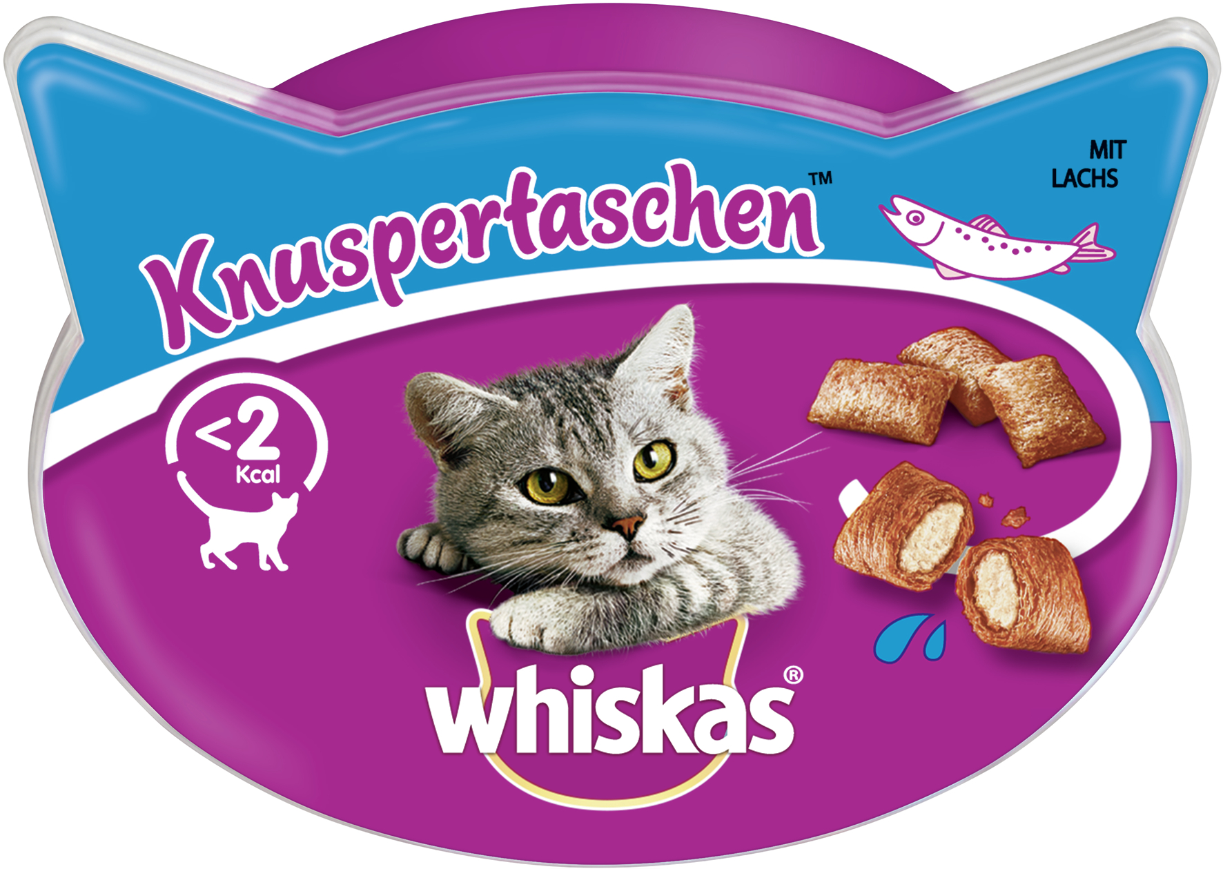BTG BETEILIGUNGS GMBH Whi. Snack Knuspertaschen Lachs 60g 