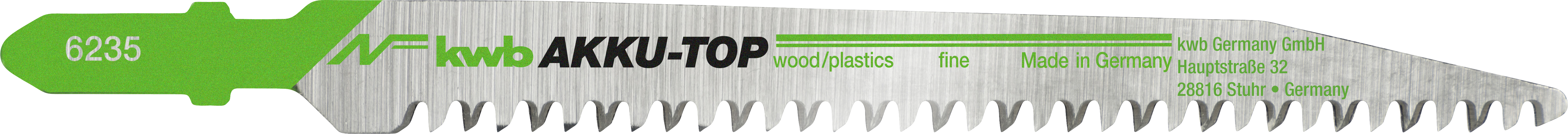 KWB BURMEISTER Stichsägeblätter HCS Holz fein 116 mm (2 Stück) kwb Akku Top