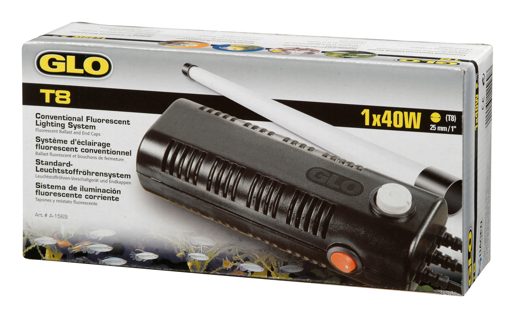 HAGEN DEUTSCHLAND GMBH & CO KG Glomat 1 Leuchtstoffröhre 40W Glo
