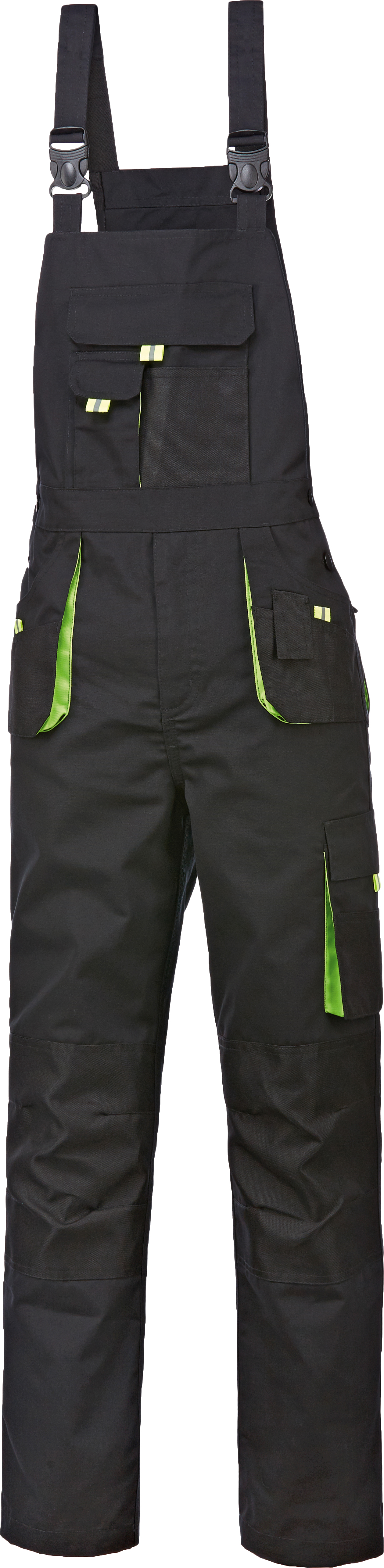 TRIUSO POWER-Kinder-Latzhose schwarz 134/140 10 Jahre