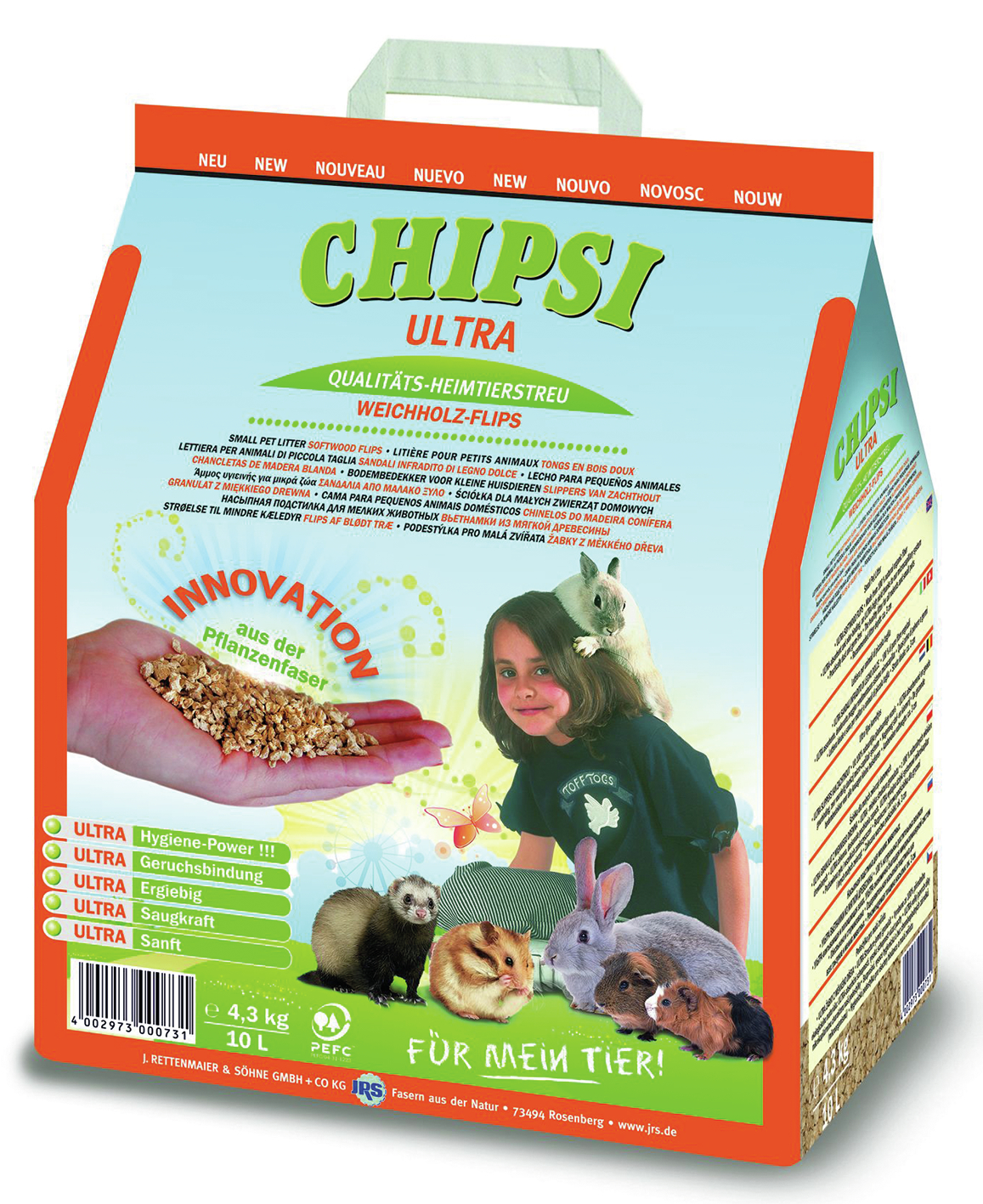 BTG BETEILIGUNGS GMBH Ret Nager Chi. Ultra 10l Chipsi