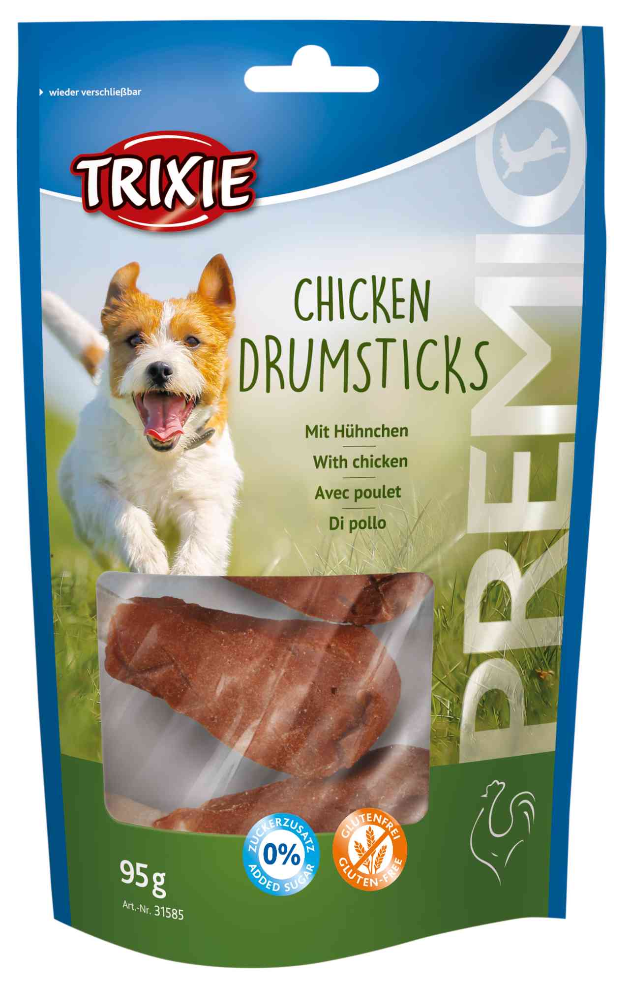 TRIXIE HEIMTIERBEDARF Premio Chicken Drumsticks 5St./95g Hund